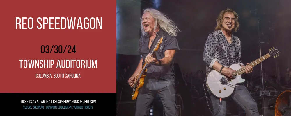 REO Speedwagon at Township Auditorium at Township Auditorium
