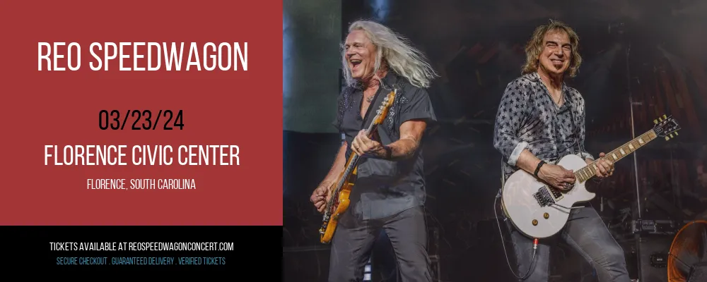 REO Speedwagon at Florence Civic Center at Florence Civic Center