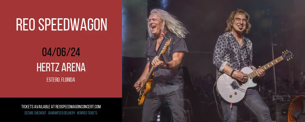 REO Speedwagon at Hertz Arena at Hertz Arena